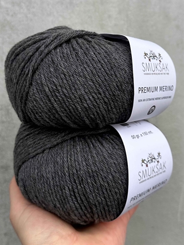 Premium Merino - Ash Grey Melange - FM207